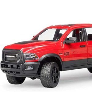 Bruder 02501 RAM 2500 Pick-Up Truck w/ Horse Trailer and Horse